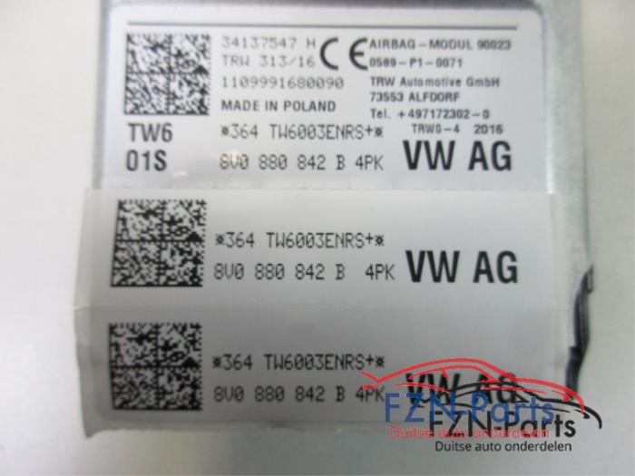 Airbag knie rechts Audi TT (22730418)