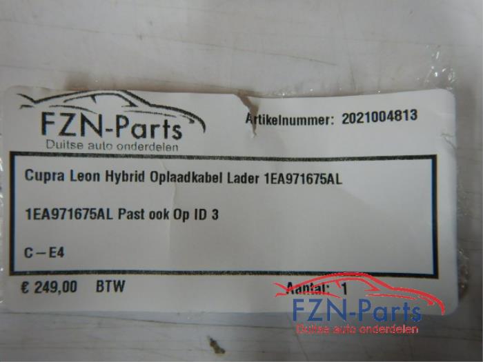 Oplaadkabel hybride Seat Leon (22739798)