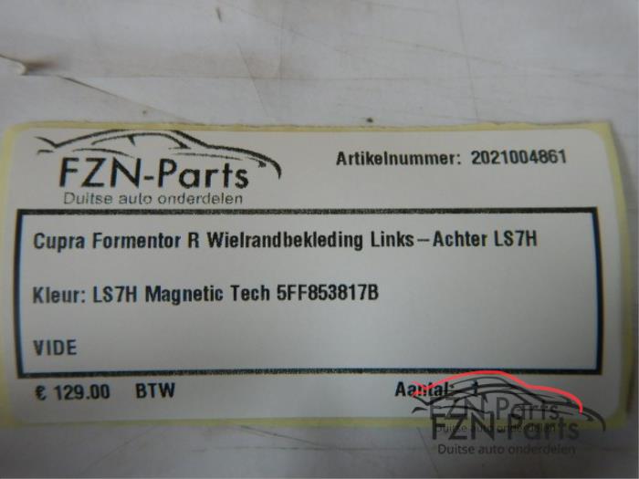 Wielrand achter Cupra Formentor (22744329)