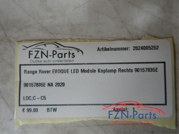 Range Rover Evoque LED Module Koplamp Rechts