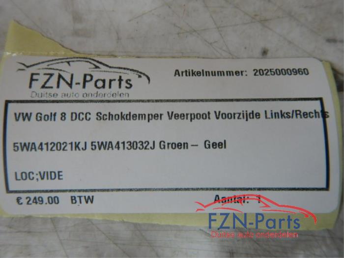 Schokdemperpoot links-voor Volkswagen Golf (22743753)