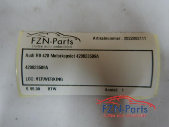 Slotmechaniek Motorkap Audi R8 (22742854)