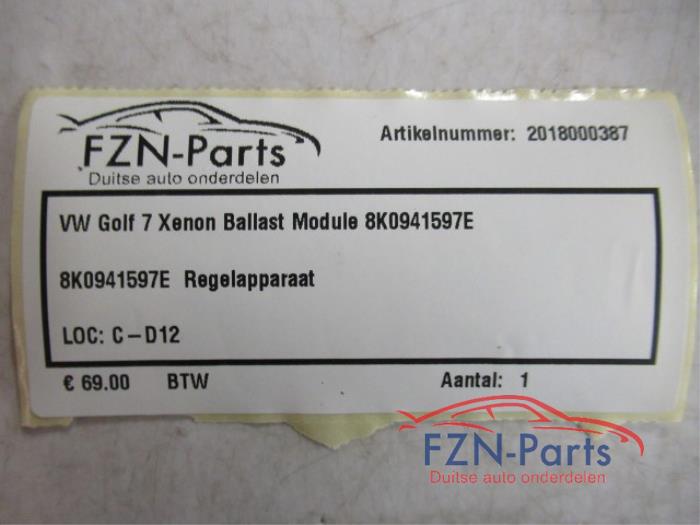 VW Golf 7 Xenon Ballast Module