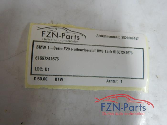 Ruitensproeiertank voor BMW 1-Serie (22740401)