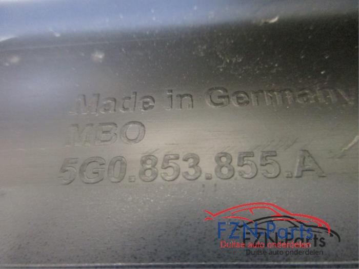 VW Golf 7 R R20 R-Line Sideskirt Links LI7F Urano Grey