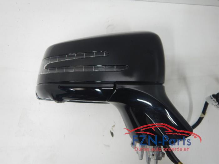 Mercedes-Benz CLS W218 Spiegel Rechts USA Inklapbaar Elektrisch verstel verwarm en inklapbaar Side assist Lakschade 360 Camera Kleur: Obsidianschwarz 