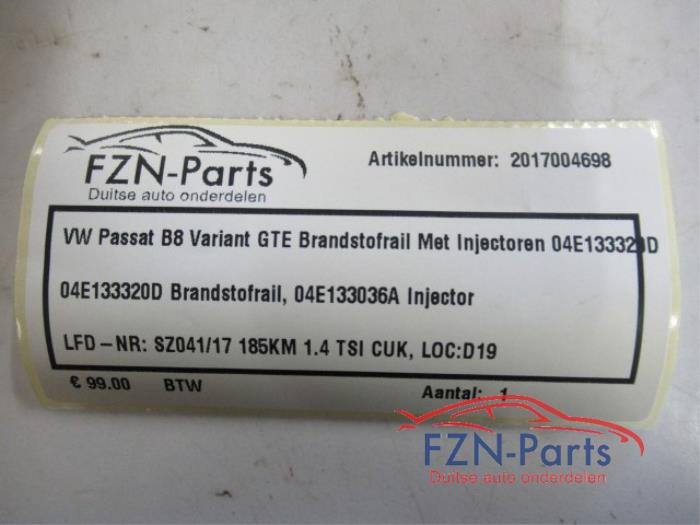 Brandstof retourleiding Volkswagen Passat (22744577)