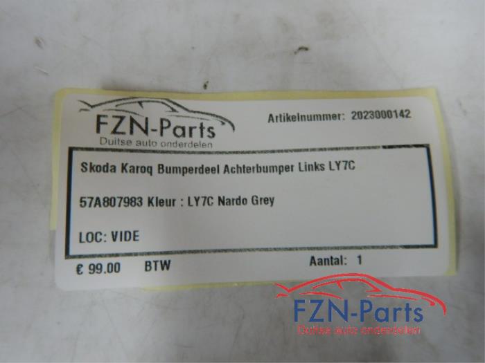 Bumperdeel links-achter Skoda Karoq (22727657)