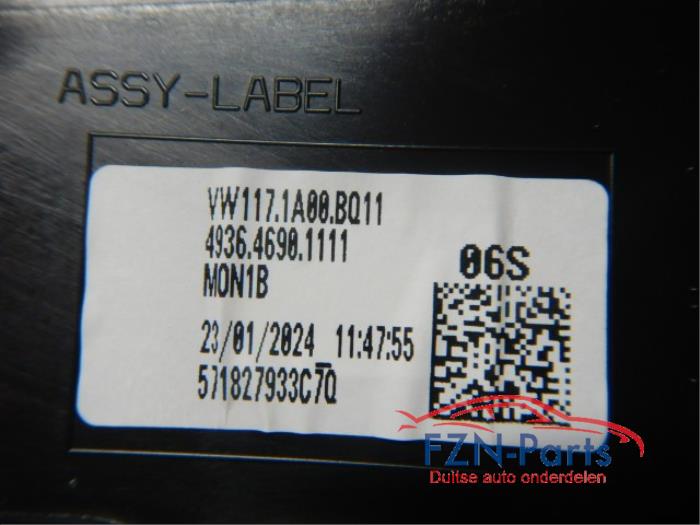 Achterspoiler Volkswagen Tiguan (22727160)