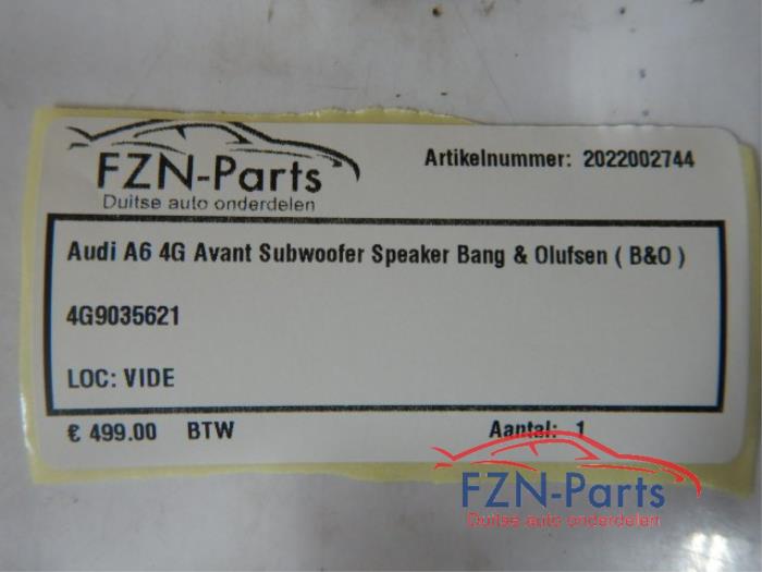 Audi A6 4G Avant Subwoofer Speaker Bang & Olufsen (B&O)