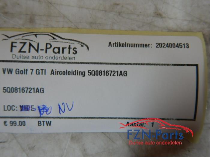VW Golf 7 GTI Aircoleiding
