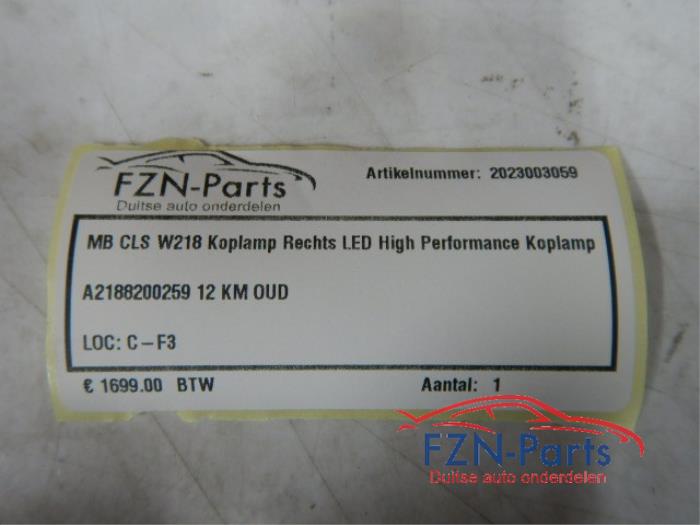 Koplamp rechts Mercedes CLS-Klasse (22741036)