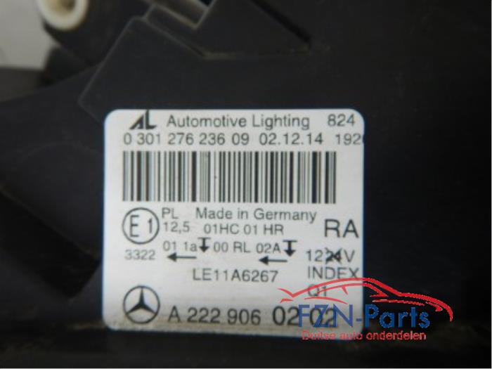 Mercedes-Benz S-Klasse W222 Led High Performance Koplamp Rechts R