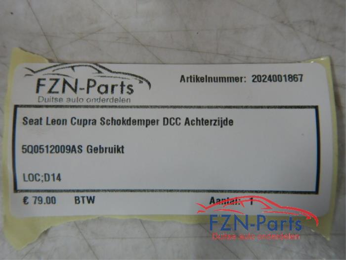 Schokdemper links-achter Seat Leon (22740747)