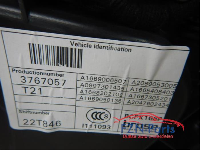Portier 4Deurs rechts-achter Mercedes GL-KLASSE (22723853)