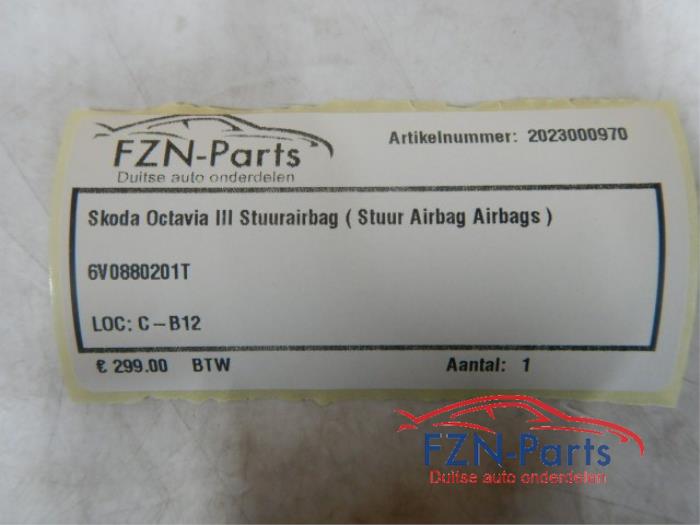 Skoda Octavia III Stuurairbag ( Stuur Airbag Airbags)