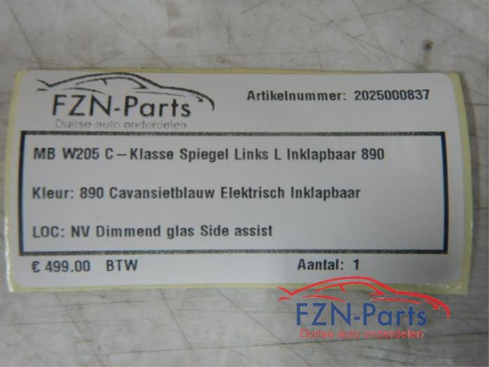 Buitenspiegel links Mercedes C-Klasse (22725420)
