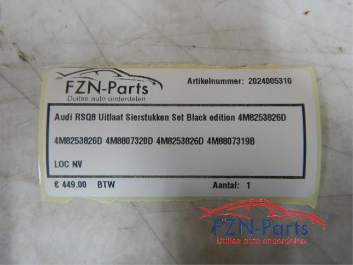 Uitlaat (compleet) Audi Q8 (22742946)