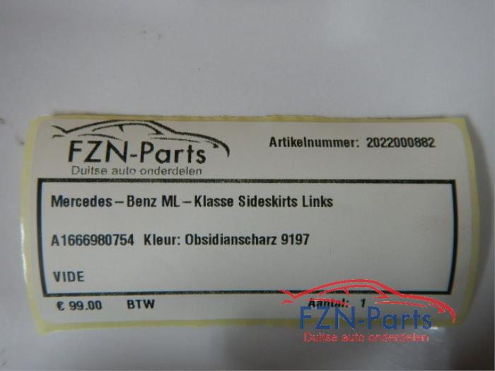 Zijskirt links Mercedes Diversen (22727625)