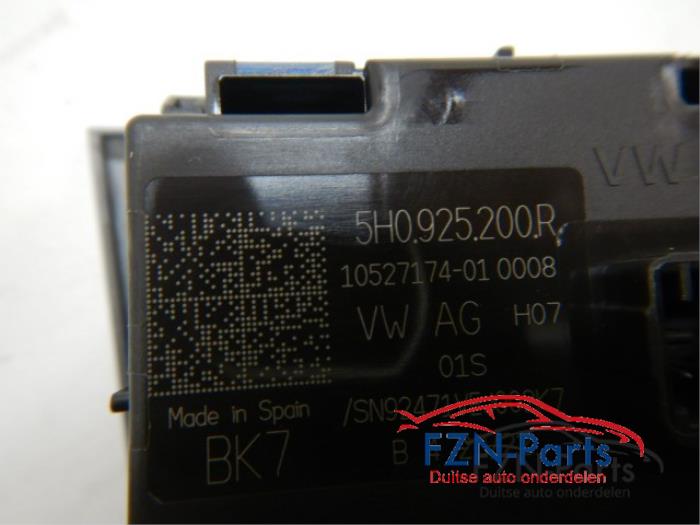 VW Golf 8 Lichtschakelaar Gevarenlicht