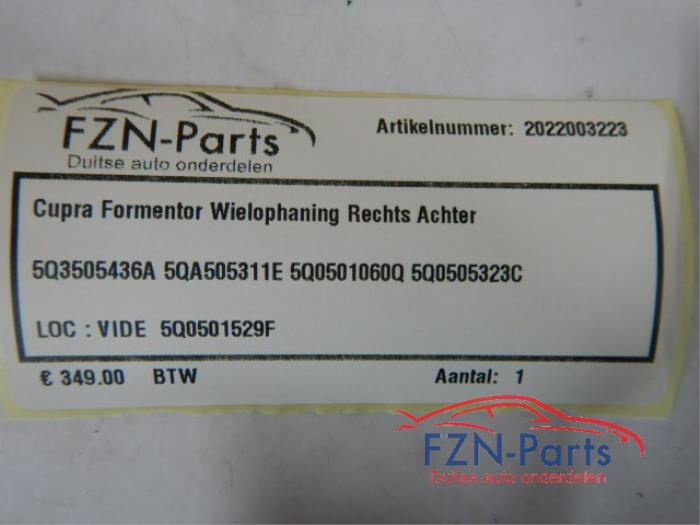 Wielophanging rechts-achter Cupra Formentor (22729592)