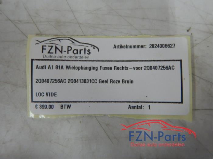 Wielophanging rechts-voor Audi A1 (22729733)