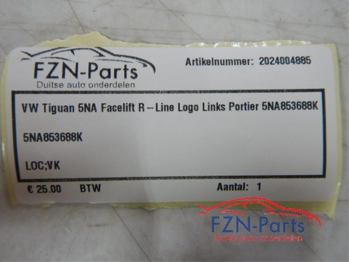 Embleem Volkswagen Tiguan (22744670)