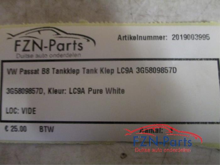 VW Passat B8 Tankklep Tank Klep LC9A