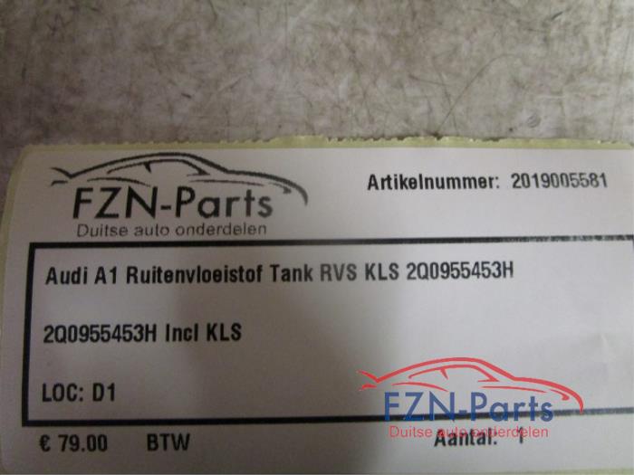 Ruitensproeiertank voor Audi A1 (22743750)