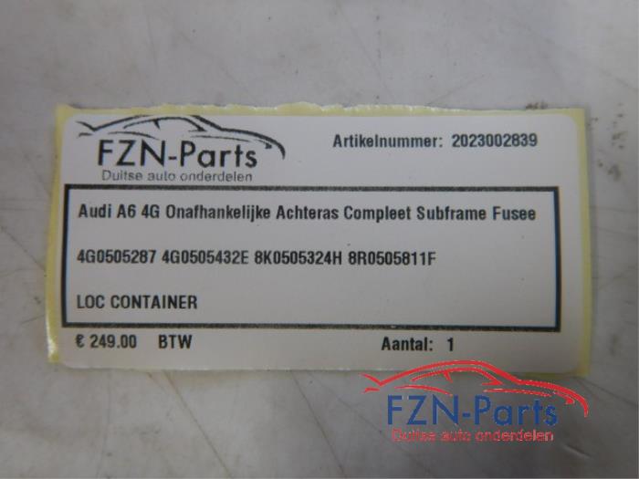 Achteras voorwielaandrijving Audi A6 (22738987)