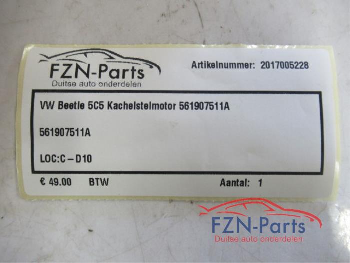 Kachelklep Motor Volkswagen Beetle (22741912)