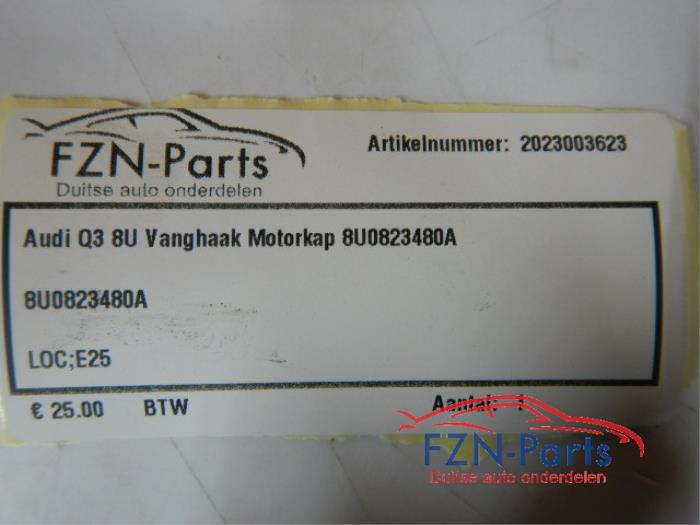 Slotmechaniek Motorkap Audi Q3 (22740380)