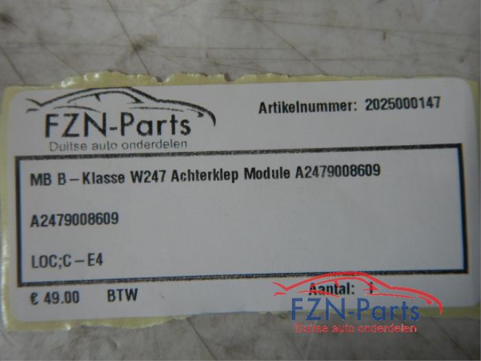 Module achterklep motor Mercedes B-Klasse (22742344)