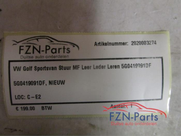 Stuurwiel Volkswagen Golf Sportsvan (22730074)