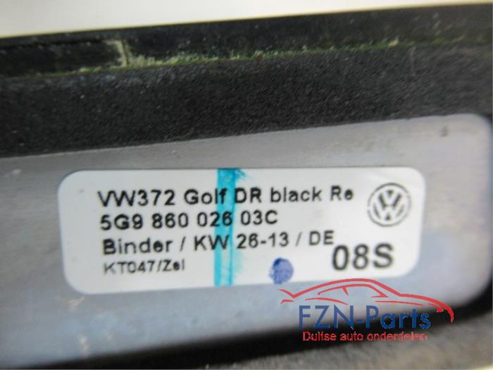 VW Golf 7 Variant Dakdragers Mat-Zwart L+R 0-Editie