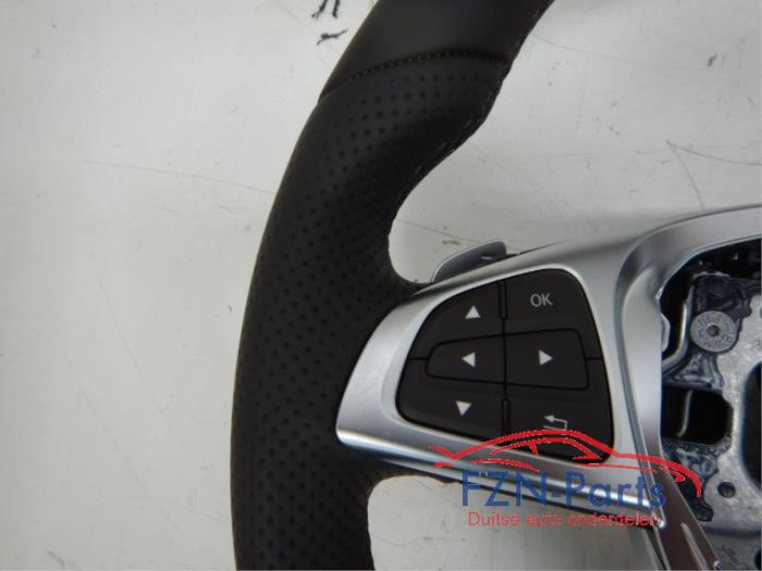 Mercedes-Benz A/B/C/CLA/CLS AMG Styling Stuur Bruin Leer MF+F1
