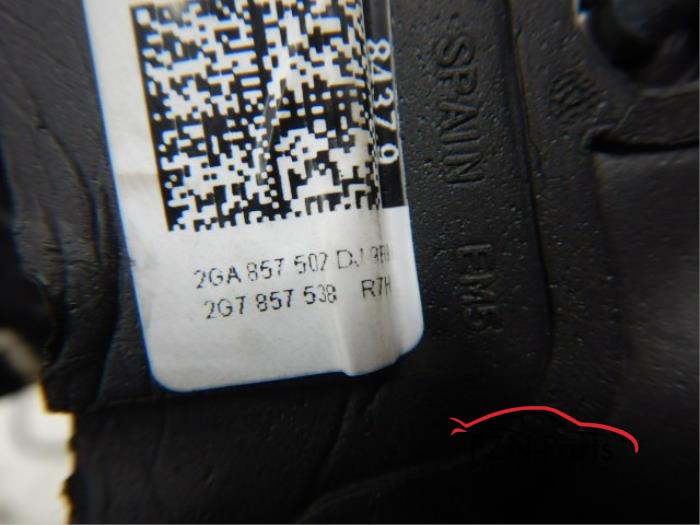 VW T-Roc 2GA (Zij,Buitenspiegel) Spiegel Rechts Inklapbaar LR7H