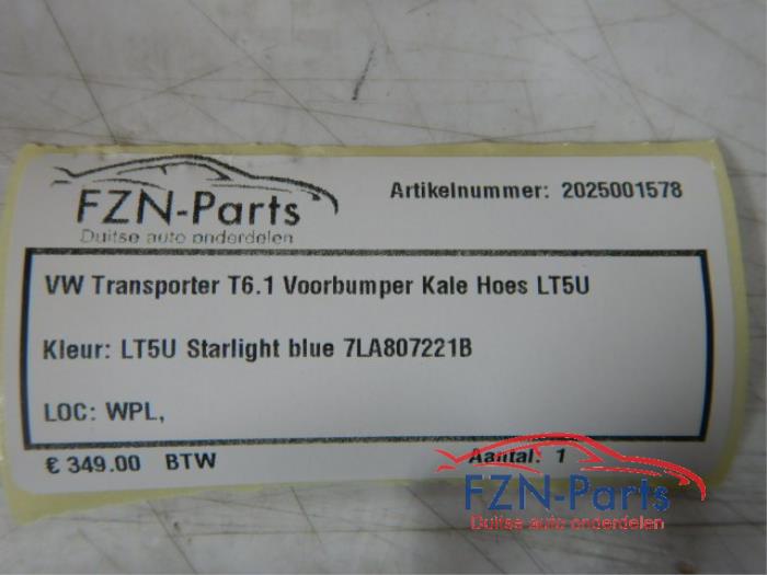 Voorbumper Volkswagen Transporter (22721782)