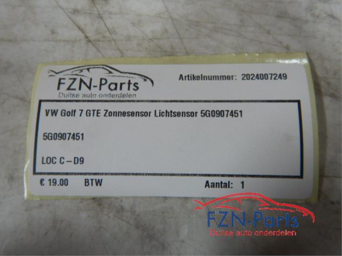 Lichtsensor Volkswagen Golf (22743189)
