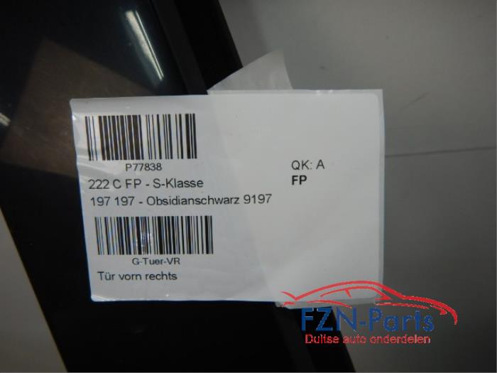 Portier 4Deurs rechts-voor Mercedes S-Klasse (22723020)