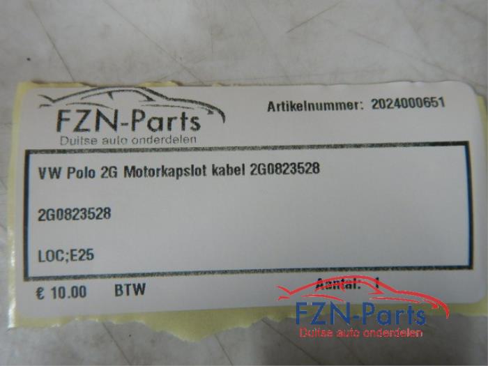 Slotmechaniek Motorkap Volkswagen Polo (22739485)