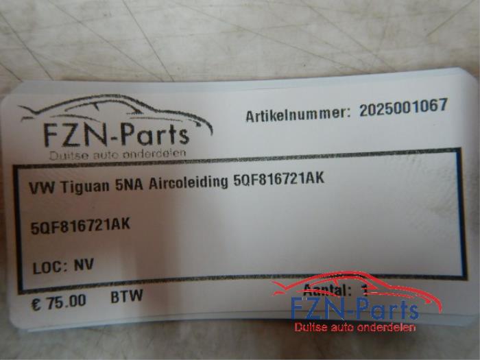 VW Tiguan 5NA Aircoleiding