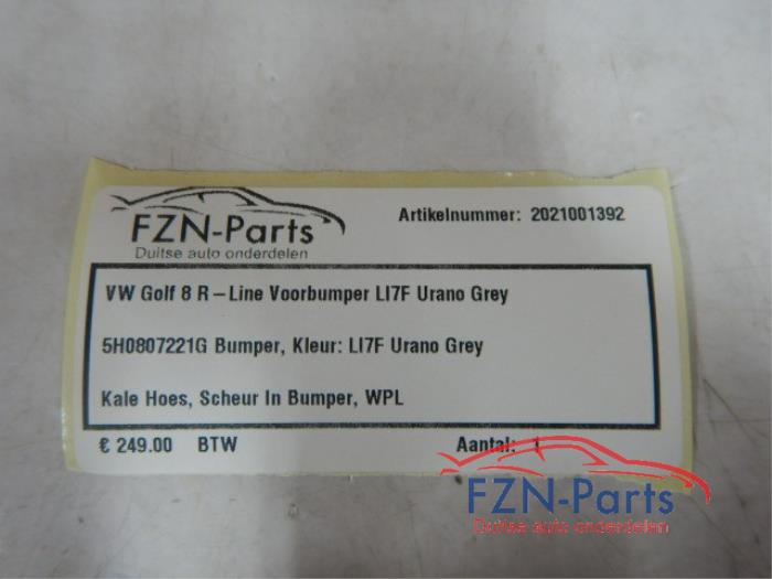 VW Golf 8 R-Line Voorbumper LI7F Urano Grey