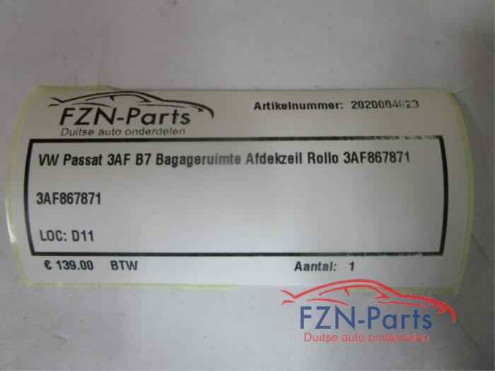 Dekzeil Bagageruimte Volkswagen Passat (22742428)