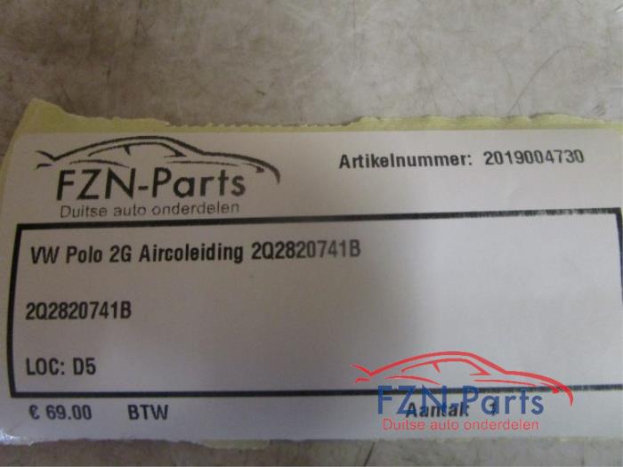 VW Polo 2G Aircoleiding