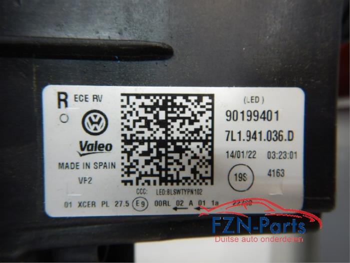 VW Transporter T6.1 Voorkop 2.0 TDI 4PDC LED 35/36 Two Tone Kleur: Fortanarot LB3Z/