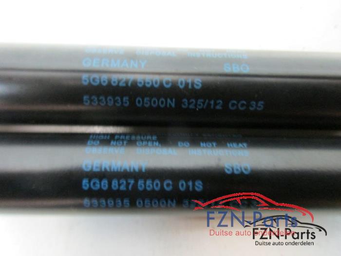 VW Golf 7 Gasveerpoot Veerpoot Achterklep Set