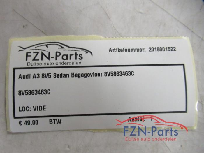 Bekleding bagageruimte Audi A3 (22744595)
