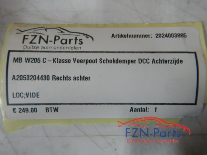 Schokdemper rechts-achter Mercedes C-Klasse (22743322)