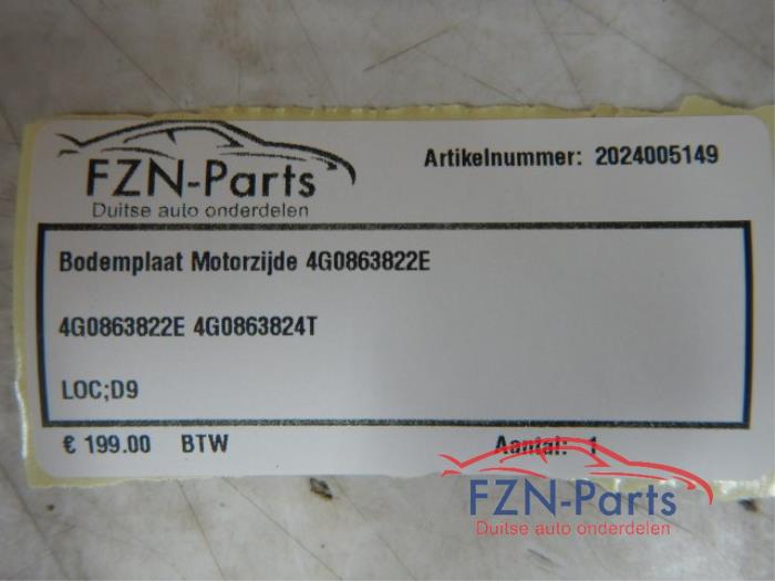 Beschermplaat bodem Audi A7 (22743207)